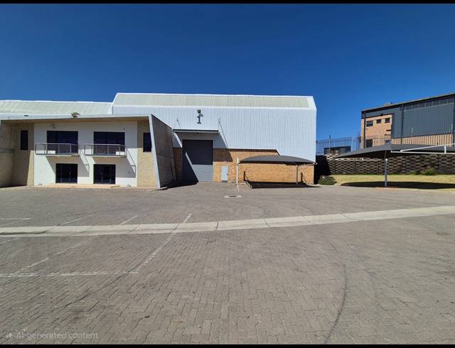 609M² WAREHOUSE TO LET IN LINBRO PARK